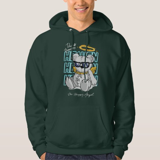De natuur is de hemel, de hemelse liefde, het para hoodie (Voorkant)