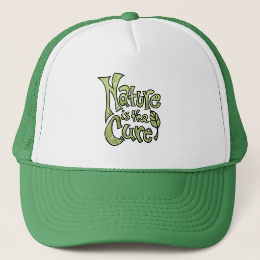 De natuur is de remedie trucker pet (Voorkant)