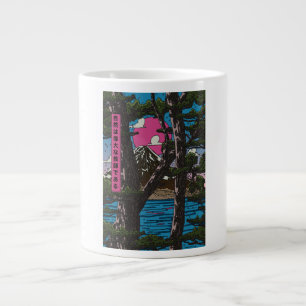 De natuur is een geweldige leraar grote koffiekop