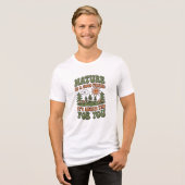 De natuur is een goede vriend Tri-Blend shirt (Voorkant volledig)