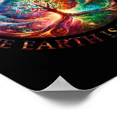 De natuur is mijn religie De aarde is mijn kerkeli Poster (Hoek)