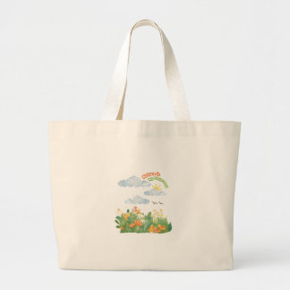 De natuur is mijn speelplaats grote tote bag