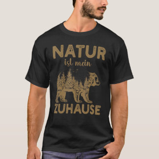 De natuur is mijn thuis Bos Natuurlijk Landschap B T-shirt