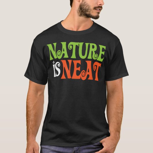 De Natuur Is Prima T-shirt (Voorkant)