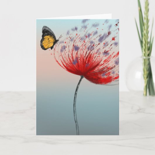 De natuur is vrijheid kaart (Voorkant)
