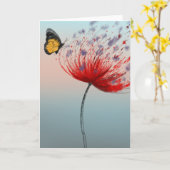De natuur is vrijheid kaart (Gele Bloem)