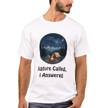 De natuur riep, ik antwoordde