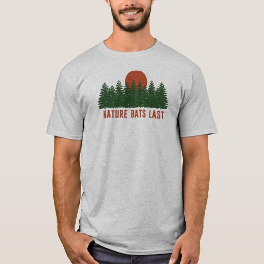 De Natuur Slaat Laatste Bomen T-shirt (Voorkant)