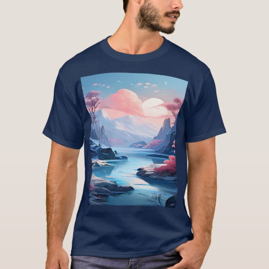 de natuur t-shirt (Voorkant)