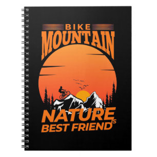De Natuur van de Bike Mountain is de beste vriend Notitieboek