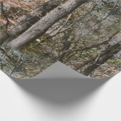 De Natuur van de bosboomCamouflage jacht/Vist Cadeaupapier (Hoek)