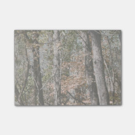 De Natuur van de bosboomCamouflage jacht/Vist Post-it® Notes