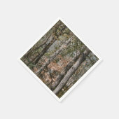 De Natuur van de bosboomCamouflage jacht/Vist Servetten (Hoek)