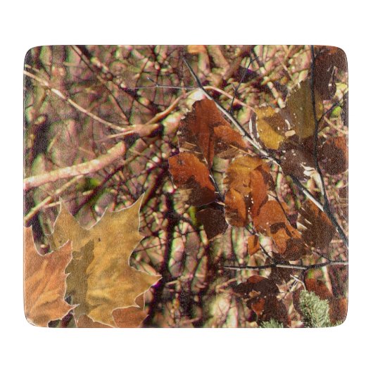 De Natuur van de Herfst van Hunter Camouflage schi Snijplank (Voorkant)