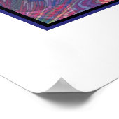 De Natuur van de Kleur Poster (Hoek)