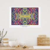 De Natuur van de Kleur Poster (Keuken)