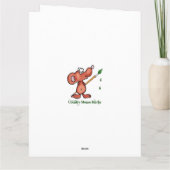 De Natuur van de Magpie Bird van de Magnificus Bir Kaart (Achterkant)