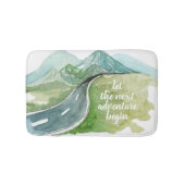 De Natuur van de waterverf laat het volgende avont Badmat (Voorkant)