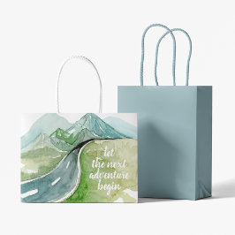 De Natuur van de waterverf laat het volgende avont Groot Cadeauzakje