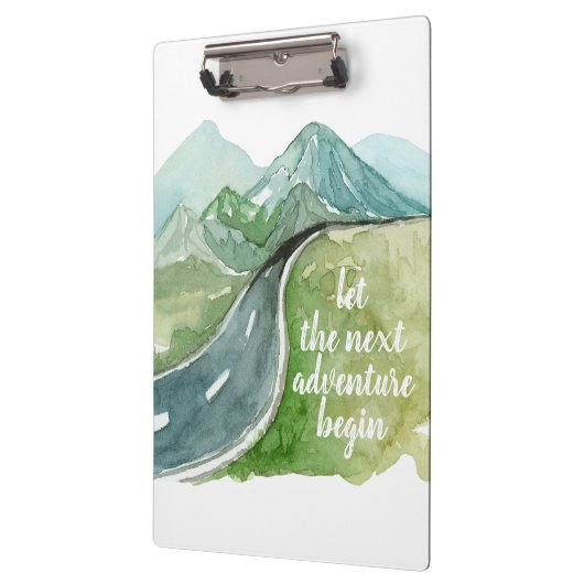 De Natuur van de waterverf laat het volgende avont Klembord (Links)