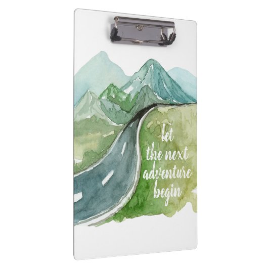 De Natuur van de waterverf laat het volgende avont Klembord (Rechts)