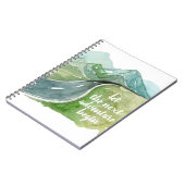 De Natuur van de waterverf laat het volgende avont Notitieboek (Linkerzijde)