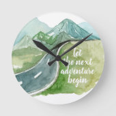 De Natuur van de waterverf laat het volgende avont Ronde Klok (Voorkant)