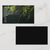 De Natuur van het Nacht visitekaartje (Voorkant / Achterkant)