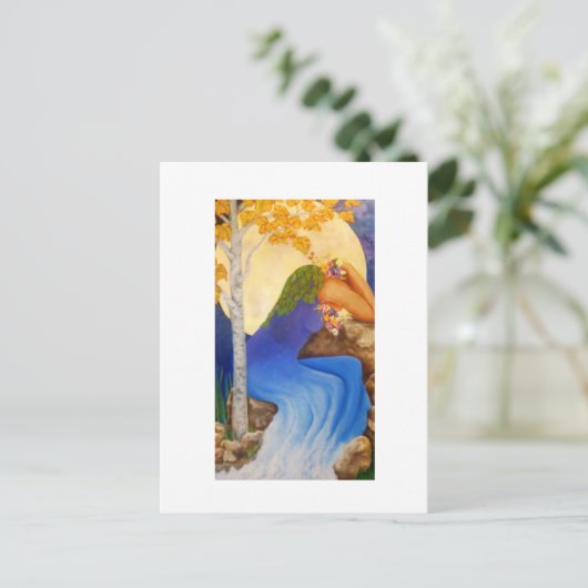 De Natuur van moeder, Briefkaart (Staand voorkant)