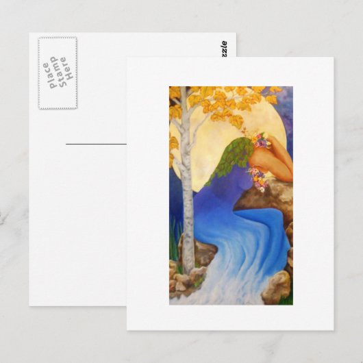 De Natuur van moeder, Briefkaart (Voorkant / Achterkant)