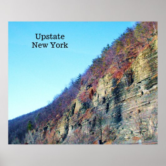 DE NATUUR VAN UPSTATE NEW YORK POSTER (Voorkant)