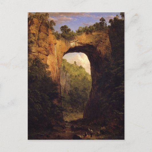 De natuurlijke brug briefkaart (Voorkant)