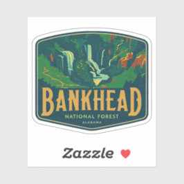 De natuurlijke schoonheid van Bankhead-Alabama Sticker