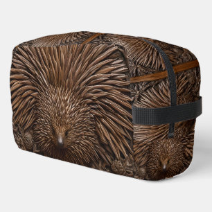 De Natuurpen: De Australische Echidna in Hout, Toilettasje