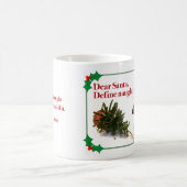 De Naughty Pug Holiday Mok (Center)