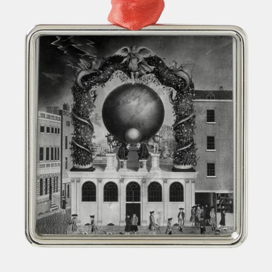 De Nautical Debt van 1782 Metalen Ornament (Voorkant)