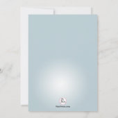 De Nautical Invitation Helm Kaart (Achterkant)