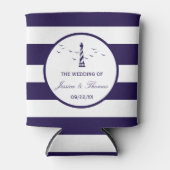 De Nautical Lighthouse Trouwcollectie Blikjeskoeler (Voorkant)