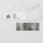 de Nautical Star Mini Visitekaartje (Voorkant / Achterkant)