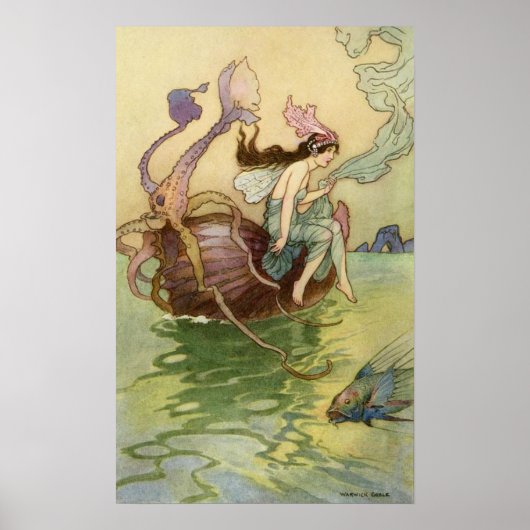 De Nautilus is mijn boot van Warwick Goble Poster (Voorkant)