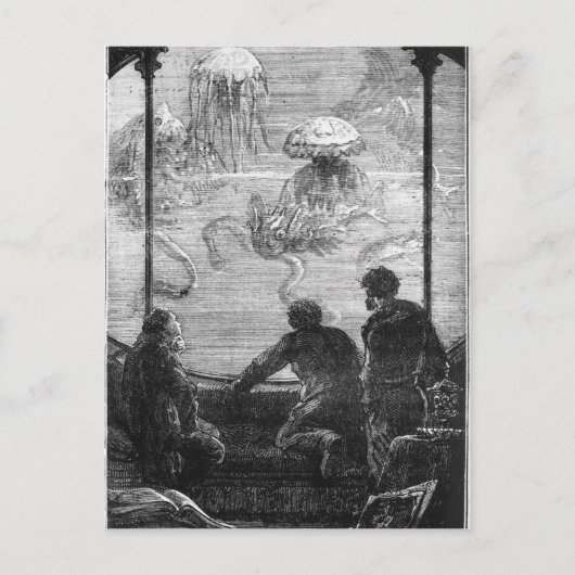De Nautilus-passagiers Briefkaart (Voorkant)