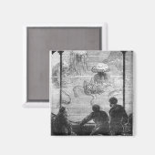 De Nautilus-passagiers Magneet (Voorkant / Achterkant)