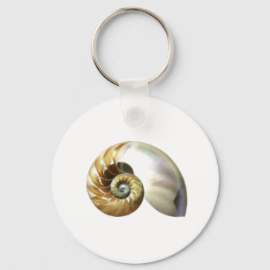 De Nautilus Shell Sleutelhanger