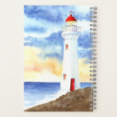 De Nautische Vuurtoren Bergen Notitieboek (Achterkant)