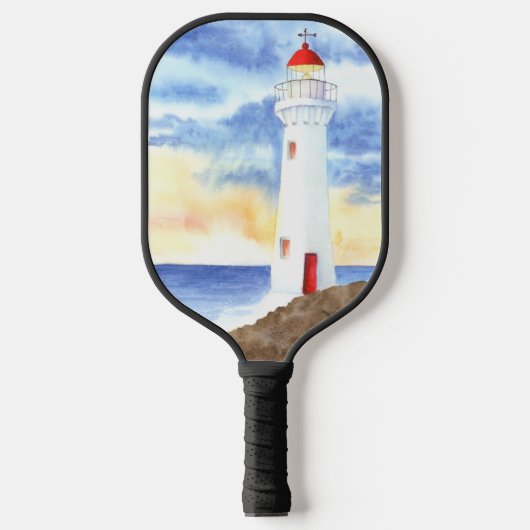 De Nautische Vuurtoren Bergen Pickleball Paddle (Voorkant)