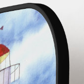 De Nautische Vuurtoren Bergen Pickleball Paddle (Links Detail)