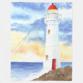 De Nautische Vuurtorenbergen Fleece Deken (Voorkant)