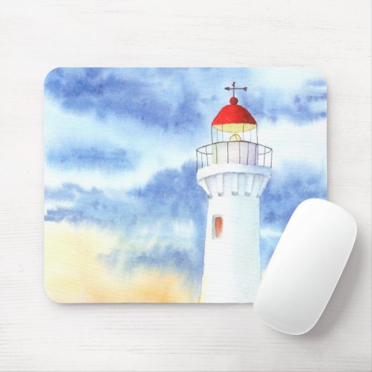 De Nautische Vuurtorenbergen Muismat (Met muis)