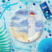 De Nautische Vuurtorenbergen Papieren Bordje (Feest)