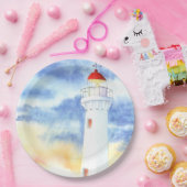 De Nautische Vuurtorenbergen Papieren Bordje (Feest)